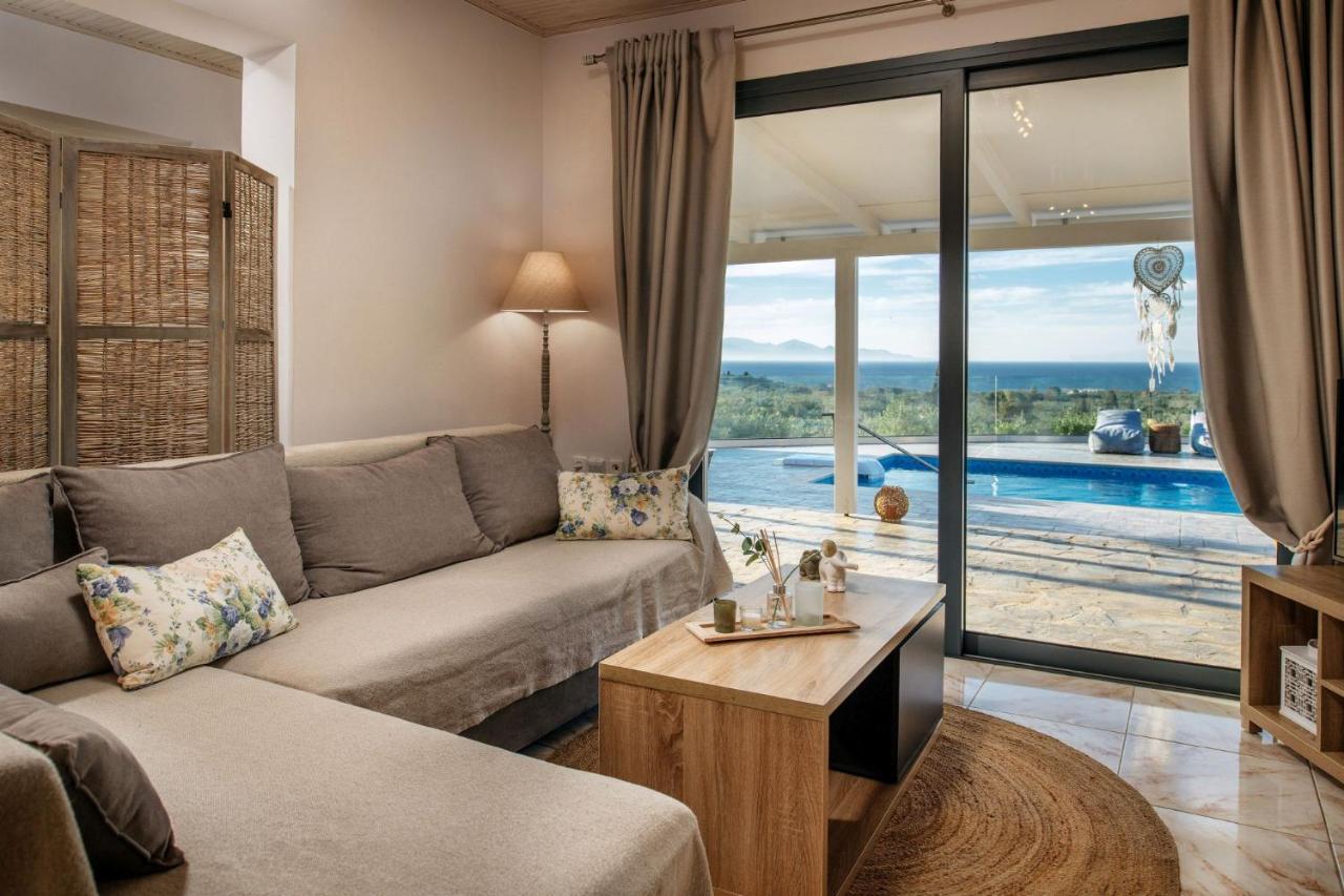 Villa Venia - Cozy Escape With Scenic Sew View, By Zantewize Tragaki Dış mekan fotoğraf