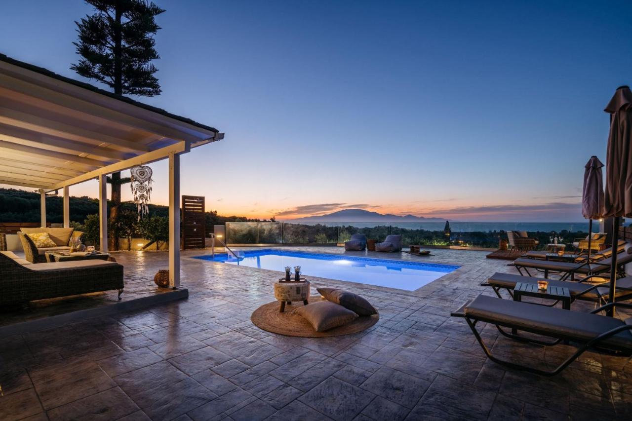 Villa Venia - Cozy Escape With Scenic Sew View, By Zantewize Tragaki Dış mekan fotoğraf