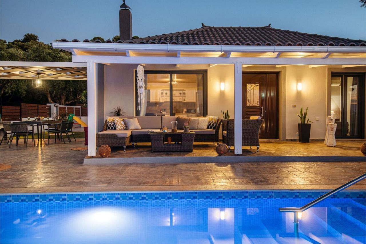 Villa Venia - Cozy Escape With Scenic Sew View, By Zantewize Tragaki Dış mekan fotoğraf