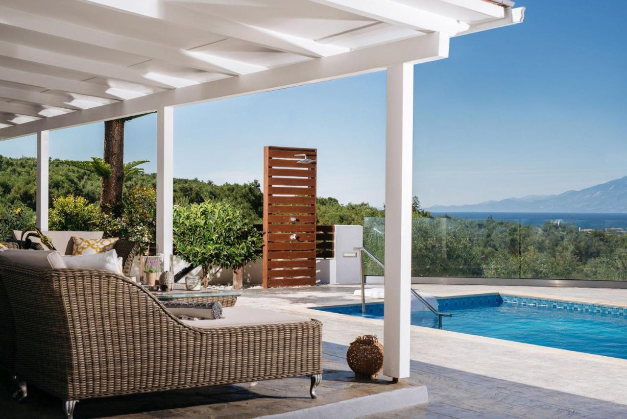Villa Venia - Cozy Escape With Scenic Sew View, By Zantewize Tragaki Dış mekan fotoğraf