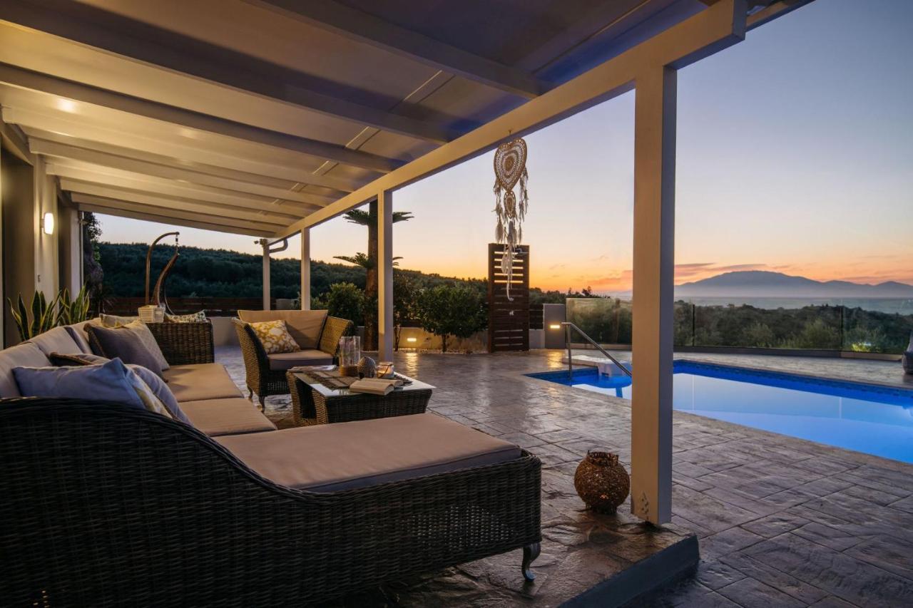 Villa Venia - Cozy Escape With Scenic Sew View, By Zantewize Tragaki Dış mekan fotoğraf
