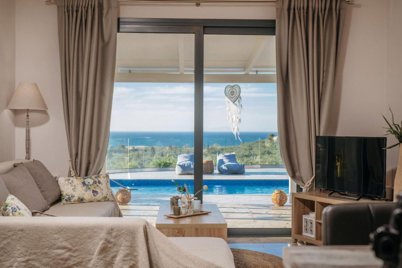 Villa Venia - Cozy Escape With Scenic Sew View, By Zantewize Tragaki Dış mekan fotoğraf