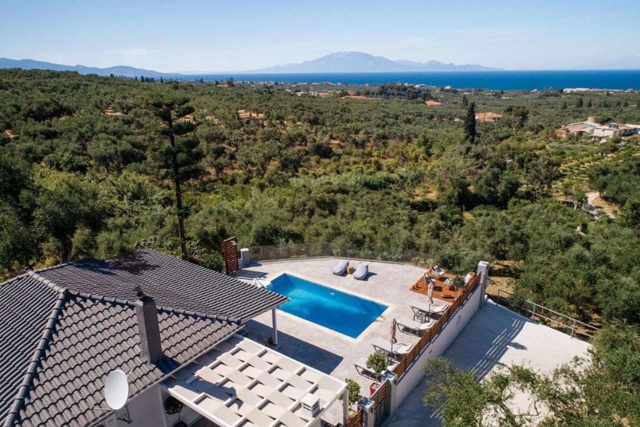 Villa Venia - Cozy Escape With Scenic Sew View, By Zantewize Tragaki Dış mekan fotoğraf
