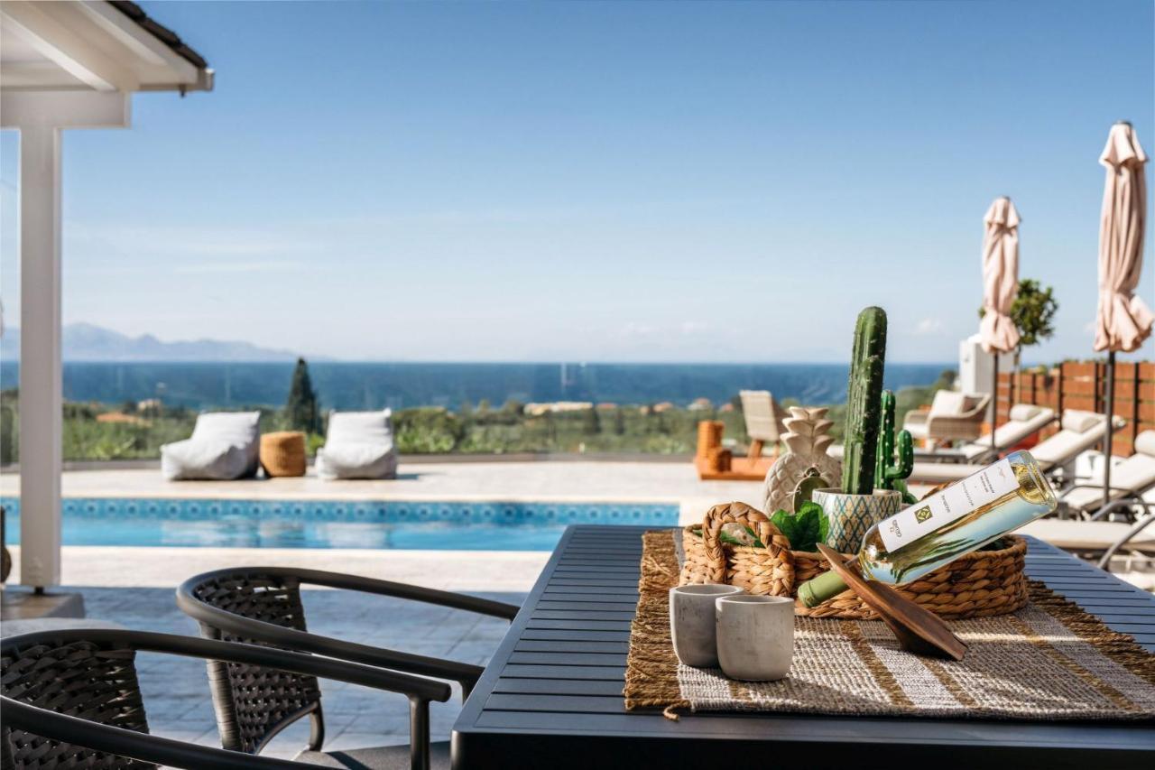 Villa Venia - Cozy Escape With Scenic Sew View, By Zantewize Tragaki Dış mekan fotoğraf