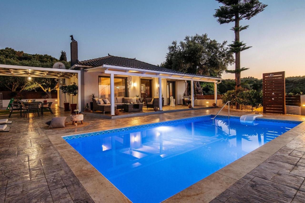 Villa Venia - Cozy Escape With Scenic Sew View, By Zantewize Tragaki Dış mekan fotoğraf